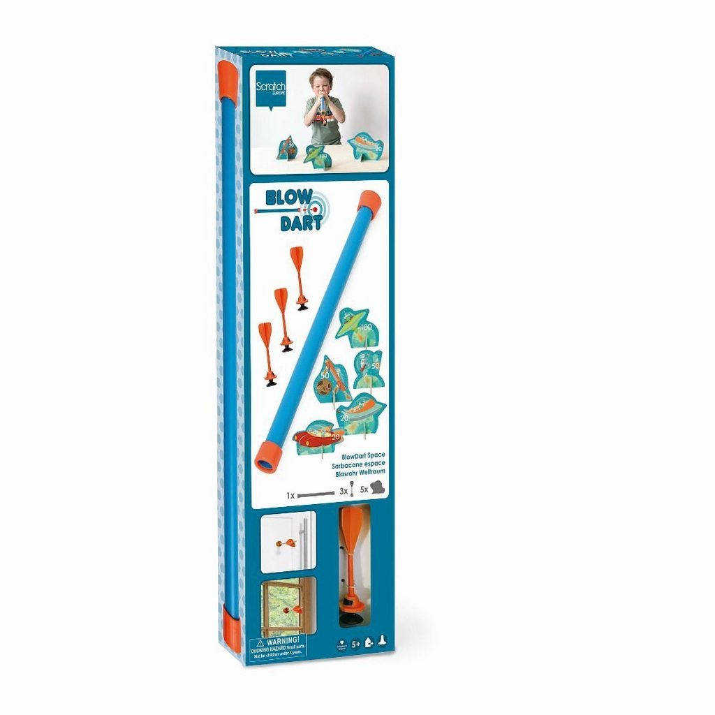 SCRATCH Blasrohr Dart Set Weltraum